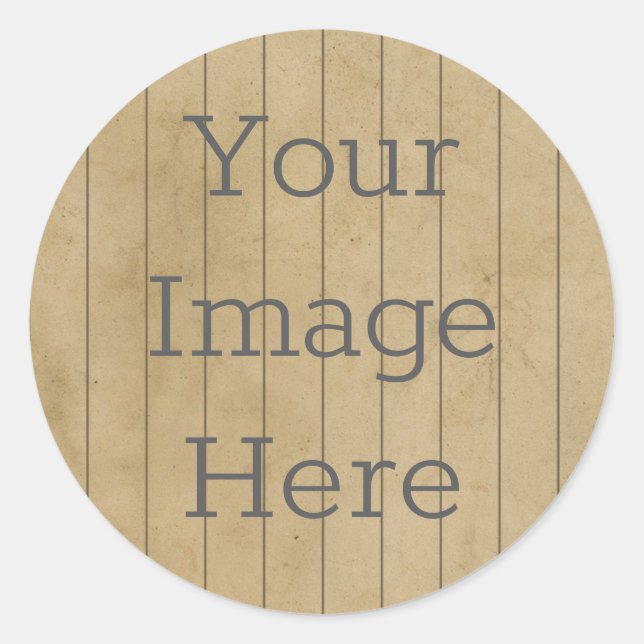 Pegatina Redonda Crear su propia banda de pinza de venado con probl (Anverso)