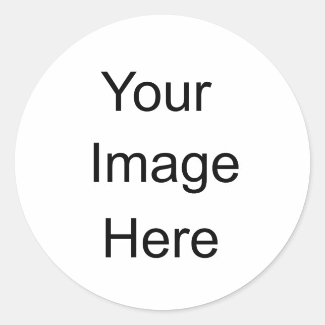 Pegatina Redonda Crear sus propios Navidades (Anverso)