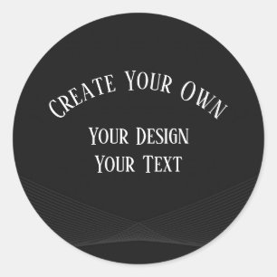 Pegatina Redonda Create Your Own