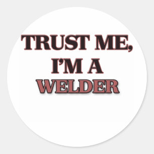 Pegatina Redonda Créeme, soy un AMANECER