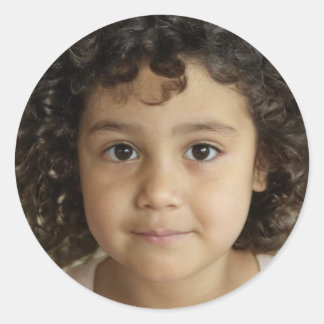 Pegatina Redonda Creer en la magia