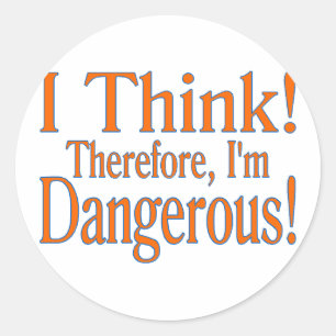 Pegatina Redonda ¡Creo!