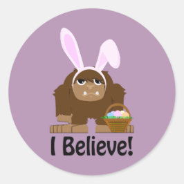 Pegatina Redonda ¡Creo! Paseo Marítimo