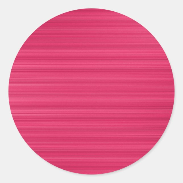 Pegatina Redonda Crimson Brushed (Anverso)