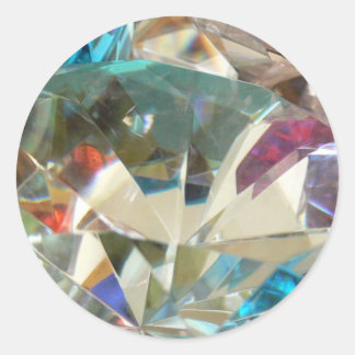Pegatina Redonda Cristal imponente