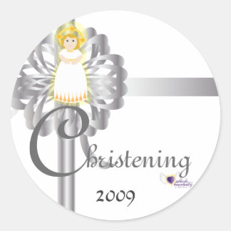 Pegatina Redonda ¡Cristalización! Pegatina-Personalizar
