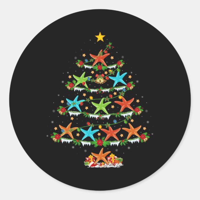 Pegatina Redonda Cristóbal animal amante de la pesca de altura navi (Anverso)