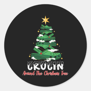 Pegatina Redonda Crocin Alrededor Del Árbol 2020