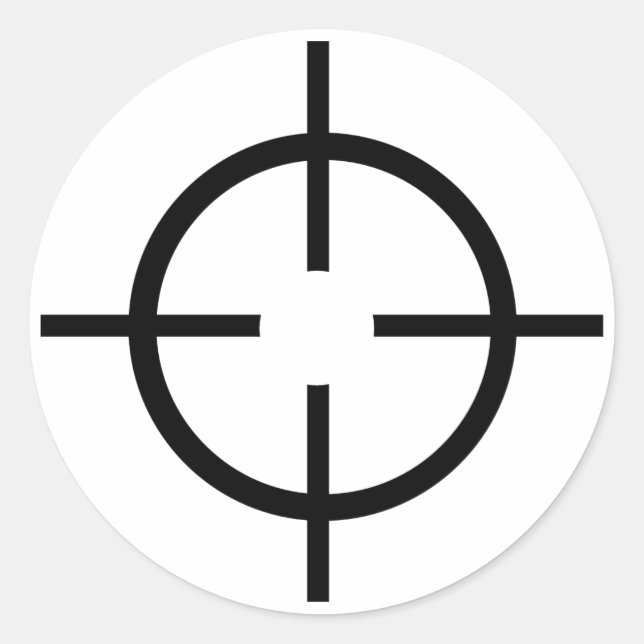 Pegatina Redonda Crossherias (Anverso)
