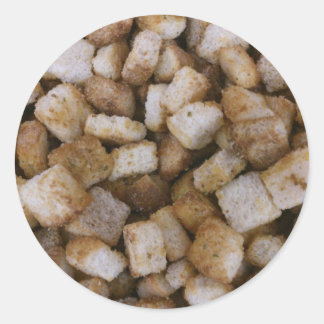 Pegatina Redonda Crouton