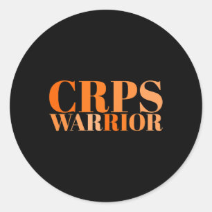 Pegatina Redonda Crps Guerrero Rsd Crps Conciencia
