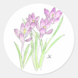 Pegatina Redonda cruces