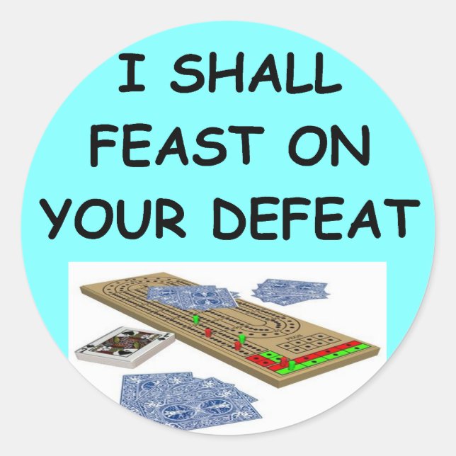 Pegatina Redonda crujiente (Anverso)