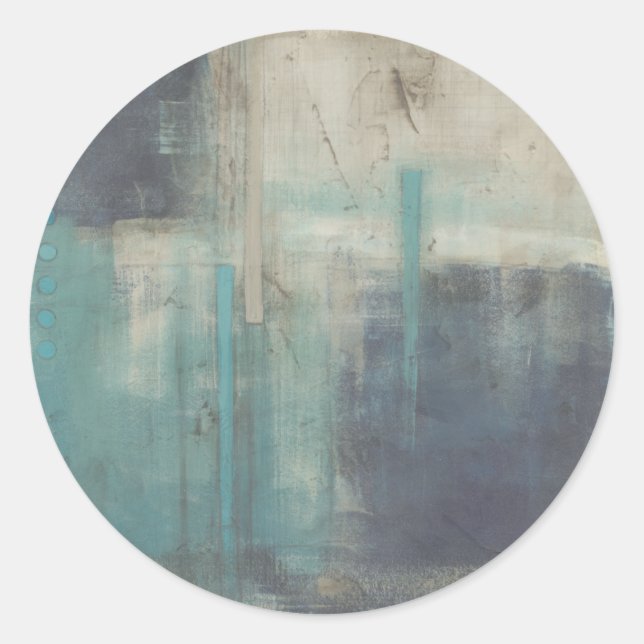 Pegatina Redonda Cruzado I (Anverso)