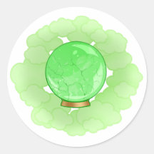 Crystal Ball verde vivo