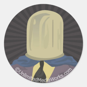 Pegatina Redonda Crystal Mastermind