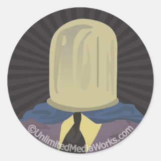 Pegatina Redonda Crystal Mastermind