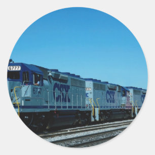 PEGATINA REDONDA CSX, EMD