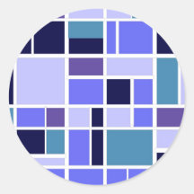 Cuadrados azules modernos