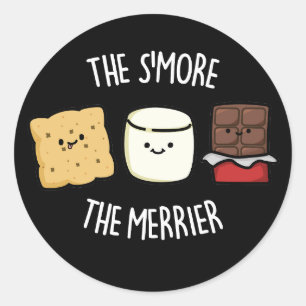 Pegatina Redonda Cuanto Más Arriesgado, Más Gracioso.