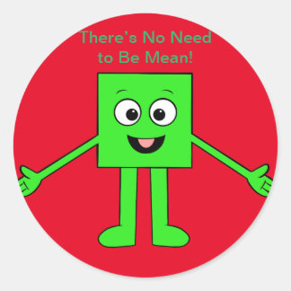 Pegatina Redonda Cubie Cubester