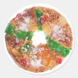 Pegatina Redonda Cuchillo largo portugués Rei