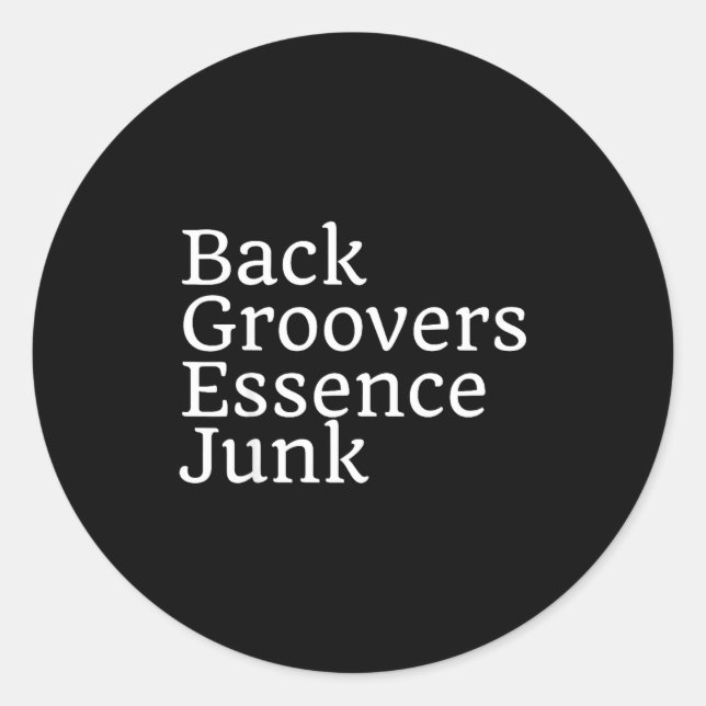 Pegatina Redonda Culture Dont Mute Gentrification Gogo Music Cultur (Anverso)