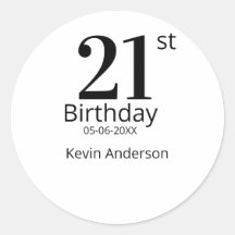 cumpleaños 21 nombre en negrita fecha hombre chico