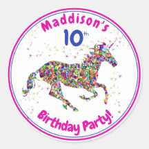 Cumpleaños de Unicornio