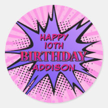 Cumpleaños del Superhéroe de los chicas