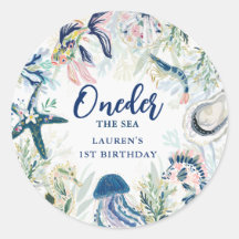 Cumpleaños Oneder bajo el mar