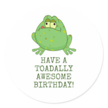 Cumpleaños Toadally Awesome
