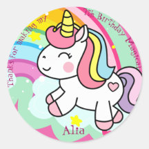 Cumpleaños Unicornio personalizado