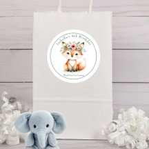 Curte Woodland Fox "Gracias" por el cumpleaños