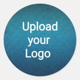 Pegatina Redonda Custom Photo Upload T-Shirt – Personalized Upload