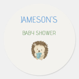 Pegatina Redonda Custom Printed Stickers Personalized Party | Elega