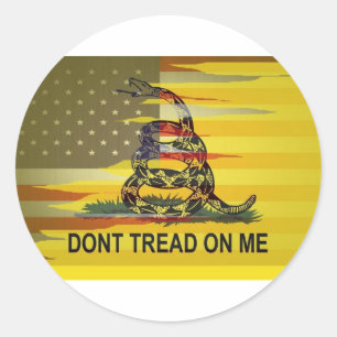 Pegatina Redonda CustomGadsden