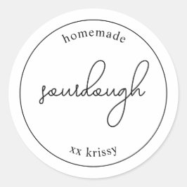 Pegatina Redonda Customizable Bakery Gift Stickers