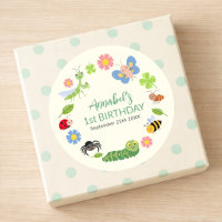 Cute Bug Ladybug Buttefly Cumpleaños infantil 1 