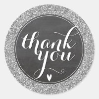 CUTE GRACIAS SELLAR purpurina simple moderno plate