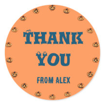 Cute Spooky Halloween Cumpleaños Gracias