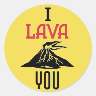 Pegatina Redonda Cute yo Lava Tu Sticker