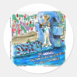 Pegatina Redonda Cyber Beauty Queen Divertidos Regalos Tees Cards E