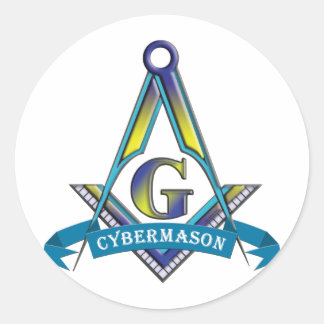 PEGATINA REDONDA CYBERMASONS