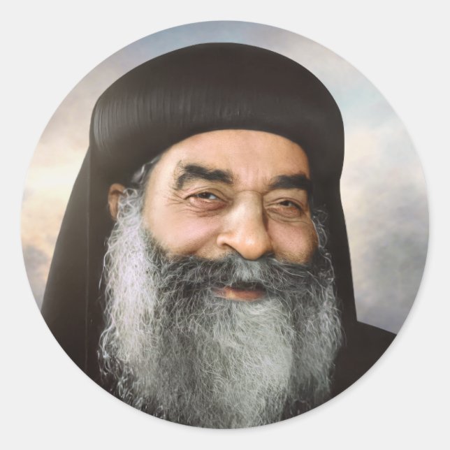 Pegatina Redonda Cyril VI (Anverso)