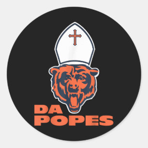 Pegatina Redonda Da Pope Chicago Pope Leo