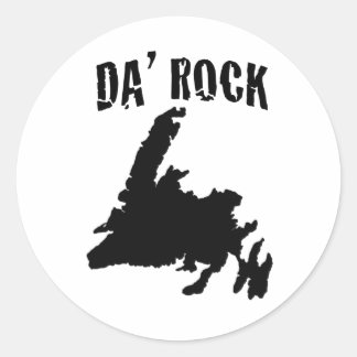 PEGATINA REDONDA DA' ROCK
