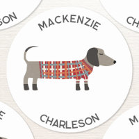 Dachshund Sausage Wiener Dog Personalizado