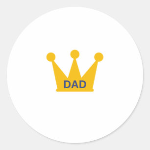 PEGATINA REDONDA DAD