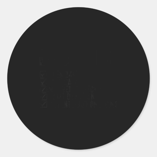 Pegatina Redonda Dad Bank Gift For Dad From Daughter Son Funny Dad  (Anverso)